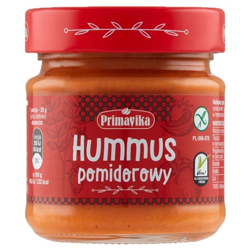 Hummus Pomidorowy 160g - Primavika