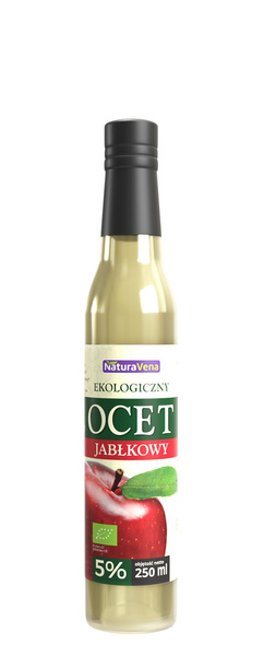 Ocet Jabłkowy Polski 5% 250ml - NaturaVena