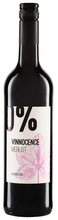 Wino bezalkoholowe merlot czerwone słodkie 750 ml - Vinnocence (EKO)