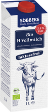 Mleko krowie bez laktozy (3,5 %) 1 l - Sobbeke (BIO)