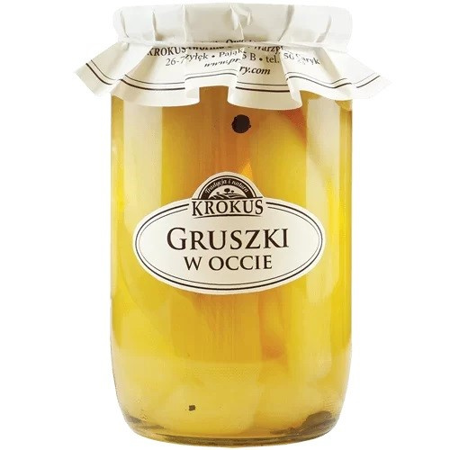 Gruszki w Occie Gruszka 700g - Krokus