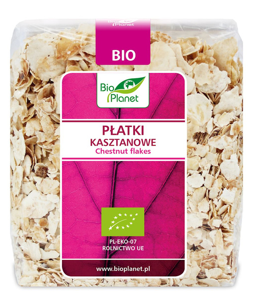 Płatki Kasztanowe 300 g - Bio Planet - EKO