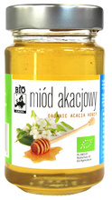 MIÓD NEKTAROWY AKACJOWY BIO 300 g - BIO PLANET