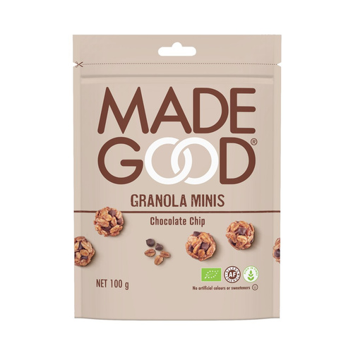 Granola kulki z czekoladą bezglutenowe 100 g - Madegood (EKO)