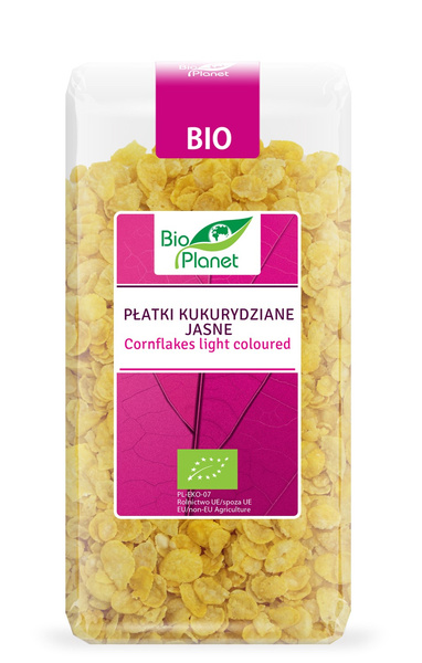 Płatki Kukurydziane Jasne 250g - Bio Planet