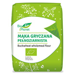 Mąka gryczana pełnoziarnista 1 kg - Bio Planet (BIO)