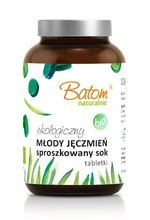 Sok z młodego jęczmienia sproszkowany (500 mg) 240 szt. - Batom (EKO)