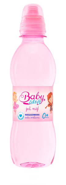 WODA ŹRÓDLANA NIEGAZOWANA GIRL 250 ml - AQUA EAST (BABY ZDRÓJ)