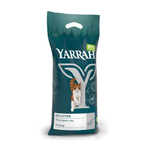 Źwirek dla kota zbrylający z glinki 7 kg - Yarrah