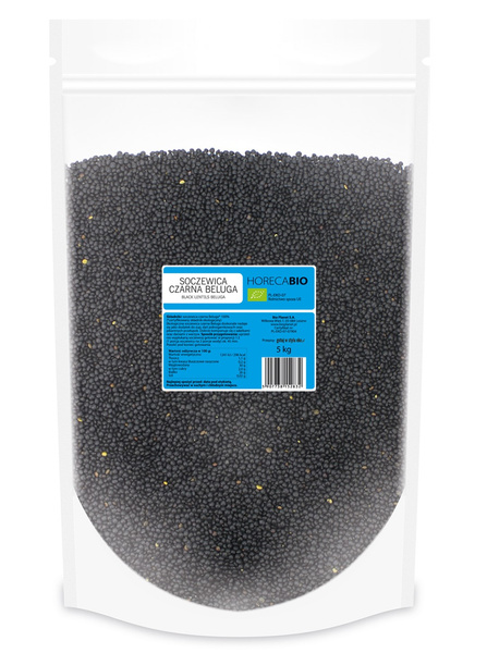 Soczewica czarna beluga 5 kg - Bio Planet (BIO)