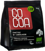 Daktyle w Surowej Czekoladzie 70g - COCOA EKO