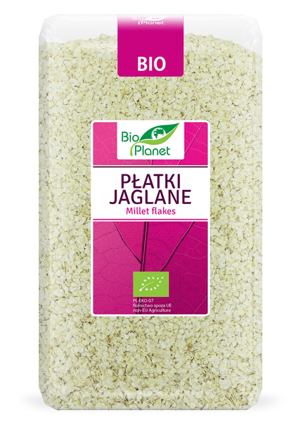 Płatki Jaglane 600 g - Bio Planet - EKO