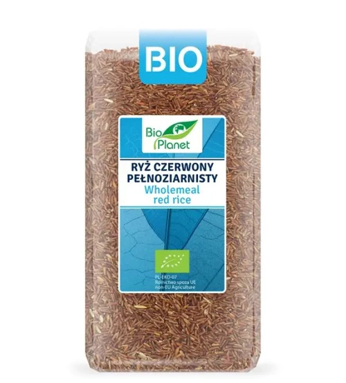 Ryż czerwony pełnoziarnisty 500 g - Bio Planet (EKO)