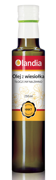 Olej z wiesiołka tłoczony na zimno 250 ml - Olandia