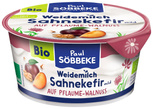 Kefir Kremowy Śliwka - Orzech Włoski Bio 150 G - Sobbeke