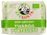 Ekologiczny Twaróg Półtłusty Kostka 200g - EkoŁukta