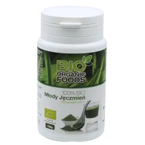 Sok z młodego jęczmienia sproszkowany 150 g - Bio Organic Foods (EKO)