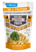 Makaron proteinowy fettuccine z soi zielonej i quinoa bezglutenowy 200 g - Maxsport (BIO)