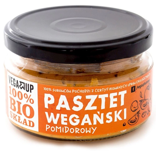 Pasztet Wegański Pomidorowy Bio 190 G  -  VEGA UP