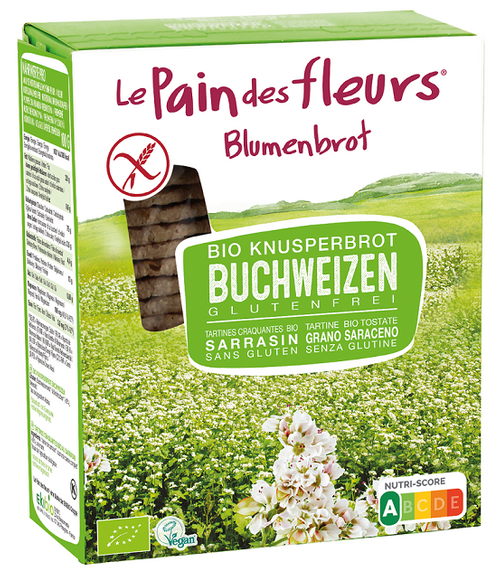 Pieczywo Chrupkie Gryczane Bezglutenowe Bio 150 G - Le Pain Des Fleurs