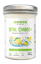 Elektrolity cytrynowe w proszku vital charge+ 250 g - Biowen