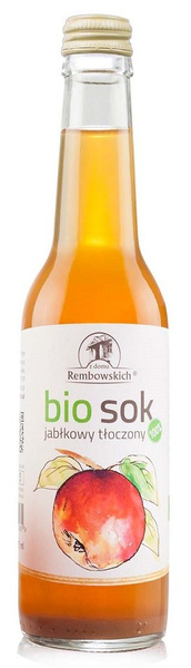 Sok Jabłkowy Tłoczony 275ml - Rembowscy