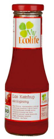  Ketchup Ekologiczny 310g BIO EKO MyEcolife