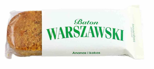 BATON ANANAS I KOKOS 60 g - BATON WARSZAWSKI