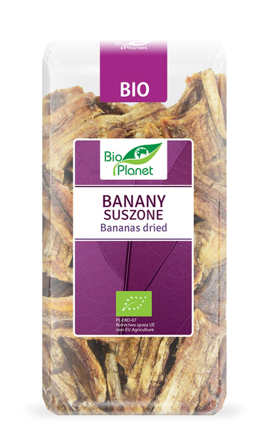 Banany Suszone 150g  - Bio Planet EKO