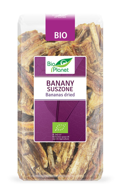 Banany Suszone 400g - Bio Planet