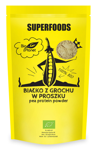 Białko z Grochu w Proszku 150g - Bio Planet Superfoods