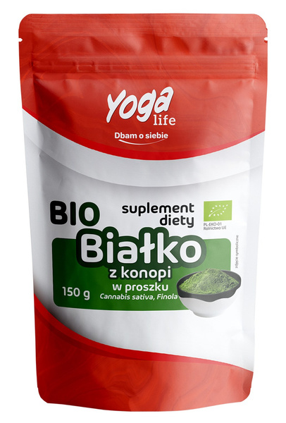 Białko z Konopi w Proszku 150g - Yoga Life