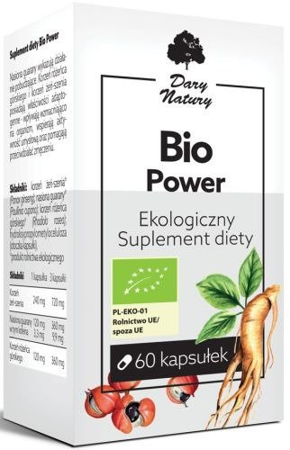 Bio Power 60 Kapsułek - Dary Natury