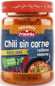 Chili Sin Carne Roślinne 300g - Primavika