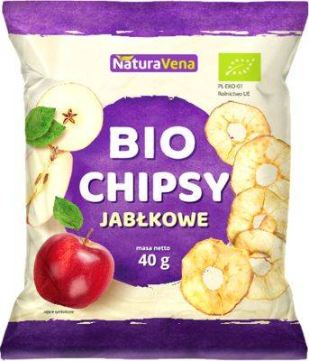 Chipsy Jabłkowe 40g - NaturaVena