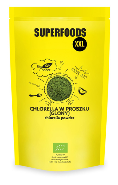 Chlorella w Proszku 600g - Bio Planet