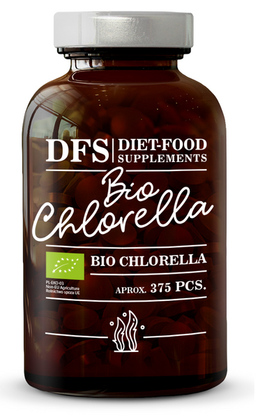 Chlorella w Tabletkach 375 szt. - DIET-FOOD - EKO
