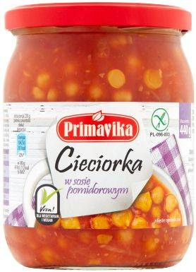 Cieciorka w Sosie Pomidorowym 440g - Primavika