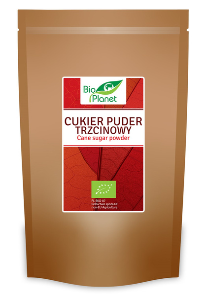 Cukier Puder Trzcinowy 300g - Bio Planet