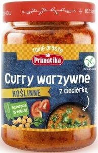 Curry Warzywne z Cieciorką Roślinne 300g - Primavika