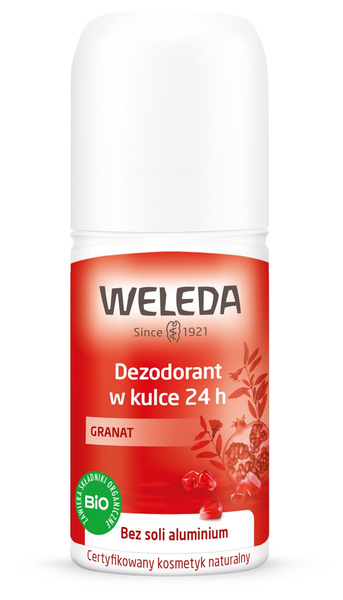 Dezodorant w Kulce 24H z Granatem 50ml - Weleda