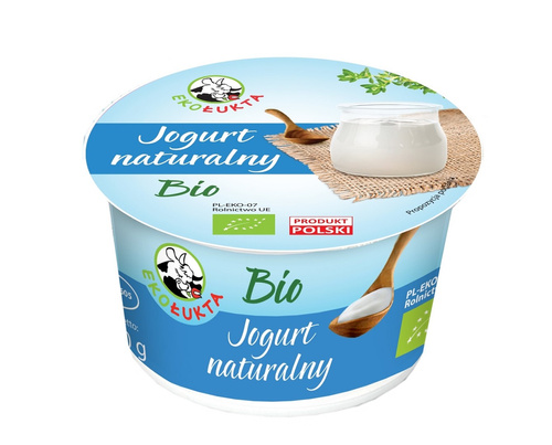 Ekologiczny Jogurt Naturalny 180g - EkoŁukta