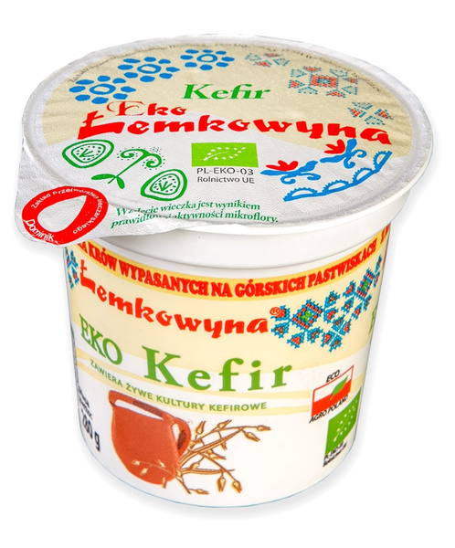 Ekologiczny Kefir 1,5% 280g - Łemkowyna