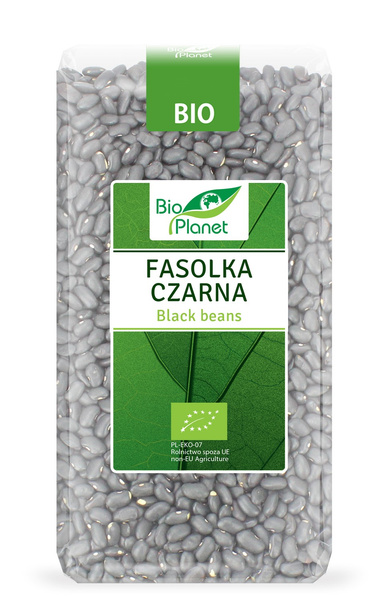 Fasolka Fasola Czarna 500g - Bio Planet - EKO