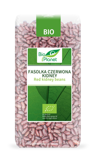 Fasolka Fasola Kidney Czerwona 400g - Bio Planet - EKO
