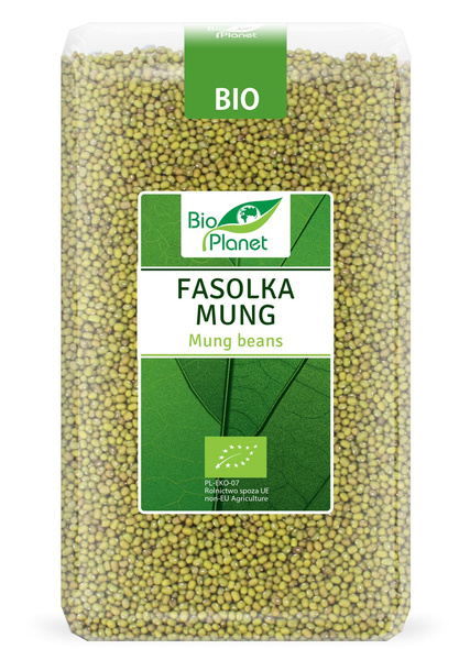 Fasolka Fasola Mung 1kg - Bio Planet - BIO EKO