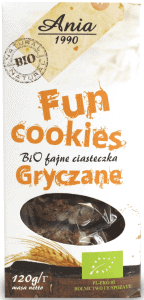 Fun Cookies Gryczane Ciasteczka 120g - Bio Ania