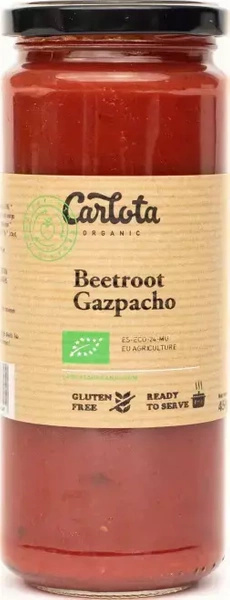 Gazpacho z Buraka 450g - Carlota Organic
