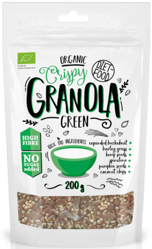 Granola Zielona 200g DIET-FOOD EKO