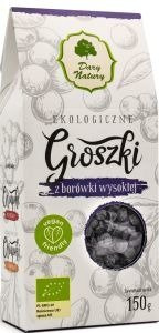 Groszki z Borówki Wysokiej 150g - Dary Natury